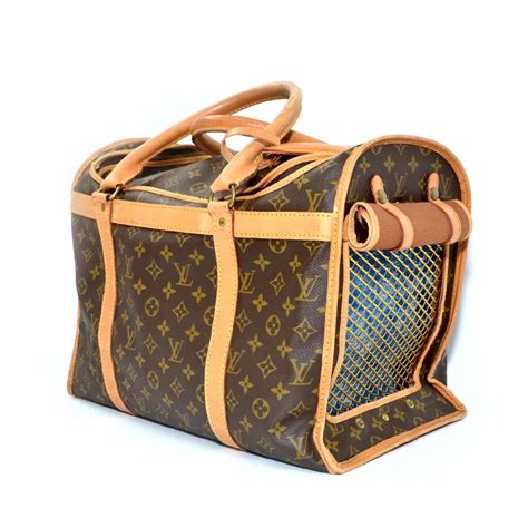 louis vuitton pet carrier fake|vintage louis vuitton pet carrier.